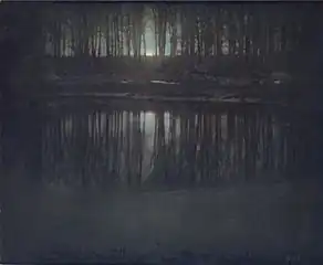 The Pond MoonlightE. Steichen, 1904