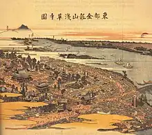 Hokkei Totoya (1780–1850), Panorama, 1820