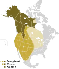 Mapa występowania