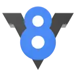 Logo V8