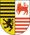 herb powiatu Elbe-Elster