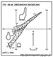 Plan jaskini