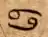 A glyph from ca. 1750