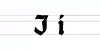 Uppercase and lowercase I in Fraktur