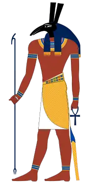 Egyptian-style picture of Set