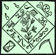 An amulet from the Black Pullet grimoire.