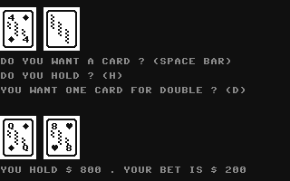 Screenshot for Blackjack