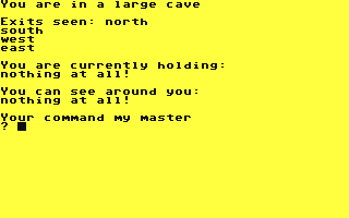 Screenshot for Classic Cave Adventure