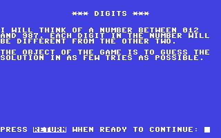 Screenshot for Digits