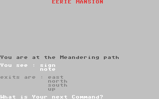 Screenshot for Eerie Mansion