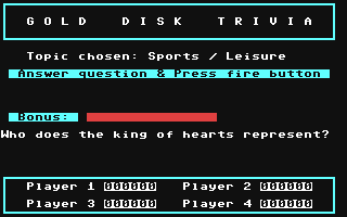 Screenshot for Gold Disk Trivia