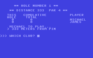 Screenshot for Golf