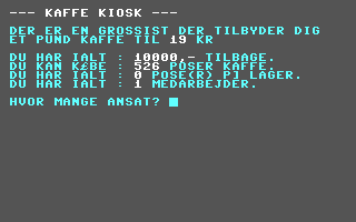 Screenshot for Kaffespil