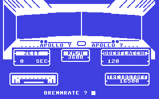 Screenshot for Mondflug Apollo 7