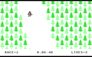 Screenshot for Super-Ski - The Downhill Simulator